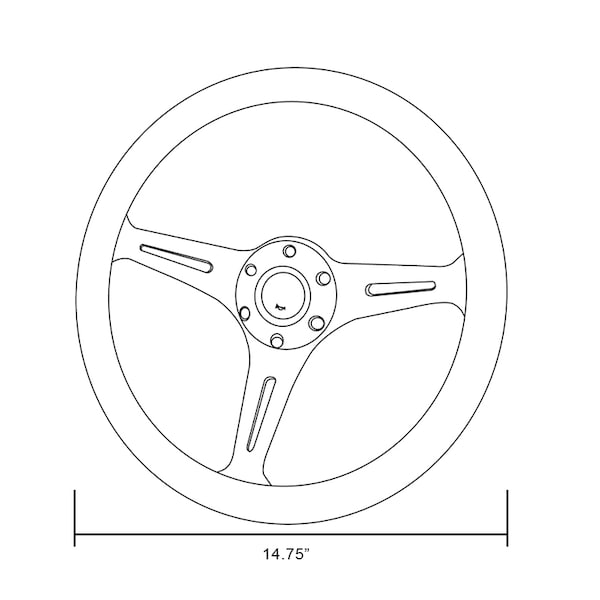 Wooden Steering Wheel